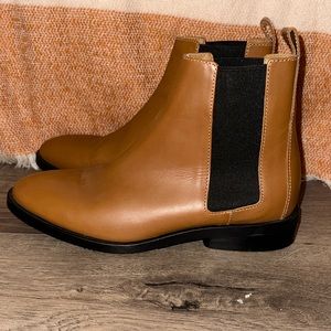 Everlane Modern Chelsea Leather Ankle Boots